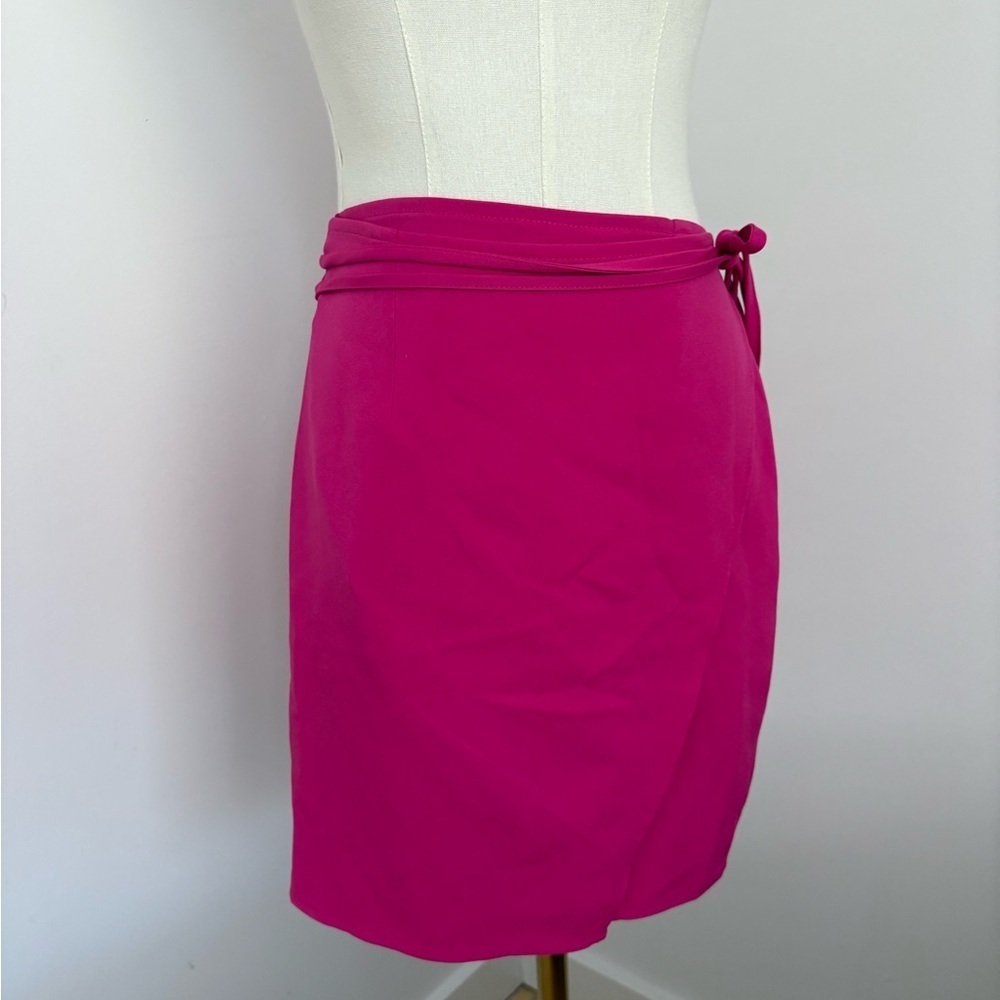 Missguided Hot Pink Mini Skirt